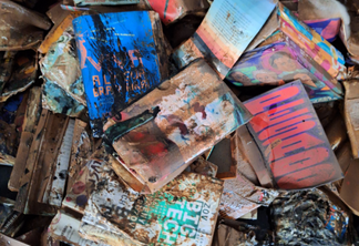 Estima-se que mais de 100 mil livros foram destruídos pelos alagamentos - Foto: Divulgação