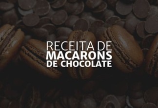 Receita de Macaron de Chocolate