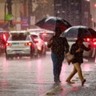Porto Alegre, RS 18/09/2023. Chuva forte no Centro de Porto Alegre. Crédito: Alex Rocha/PMPA