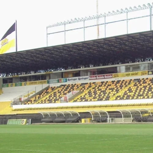 Estádio Heriberto Hülse, em Criciúma. Foto: Prefeitura de Criciúma/ Divulgação