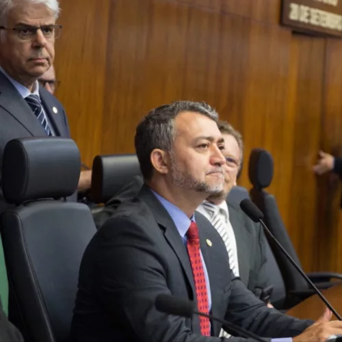 Edegar Pretto foi acusado de não seguir ordem das votações (Foto: Caco Argemi - ALRS)