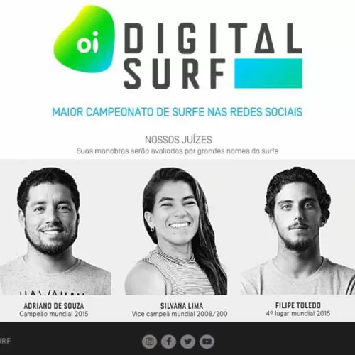 Jurados serão atletas reconhecidos do surf brasileiro (Foro: Divulgação)