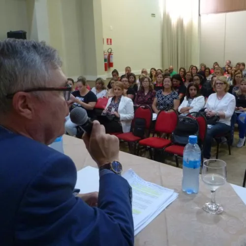 Para Krummenauer, o aprendizado deve estar conectado ao que o futuro do país exige para o seu desenvolvimento (Foto: Diego da Costa/Seduc)