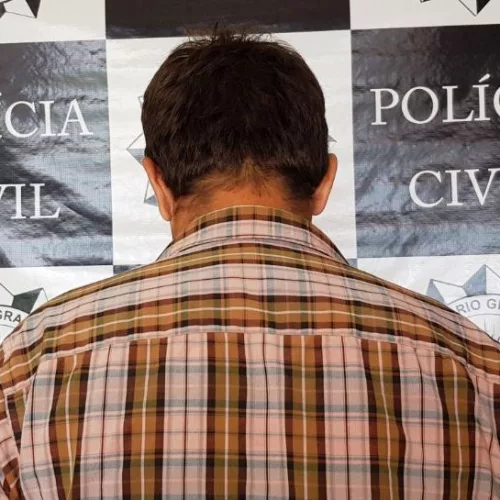 Homem é motorista do município. Foto: Polícia Civil/Divulgação