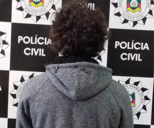 O homem não teve o seu nome divulgado. Foto: Polícia Civil/Divulgação