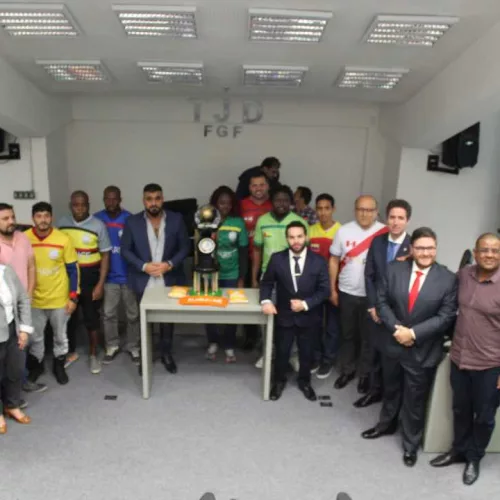 Federação Gaúcha de Futebol sediou sorteio e apresentação. Foto: Divulgação