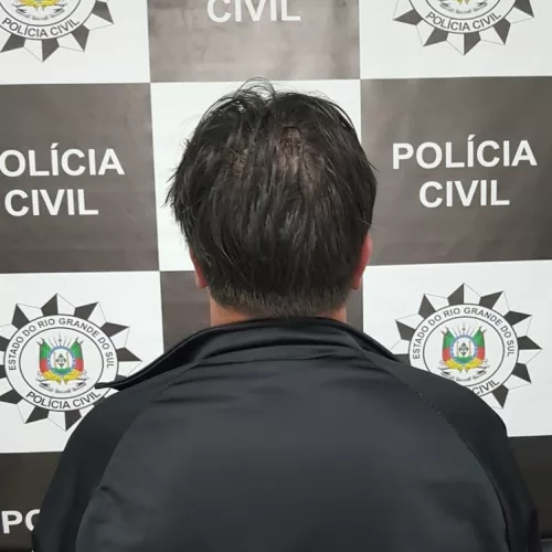 Homem tem 41 anos e não teve a identidade revelada. Foto: Polícia Civil/Divulgação