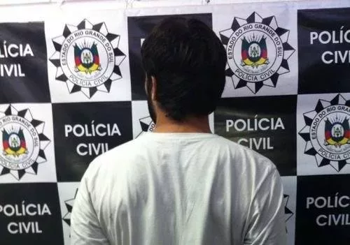 Igor Rafael Schonberger está preso desde fevereiro de 2017. Foto: Polícia Civil/ Divulgação