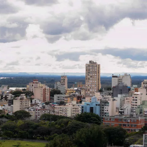 Porto Alegre, RS - 07/06/2018 - Agência Porto Alegre - Na foto: Vista aérea para o Centro Histórico de Porto Alegre. <strong>Foto: Joel Vargas / PMPA</strong> / Acervo Agora no RS