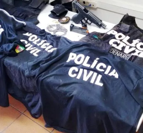 Material que foi recuperado. Foto: Polícia Civil/ Divulgação