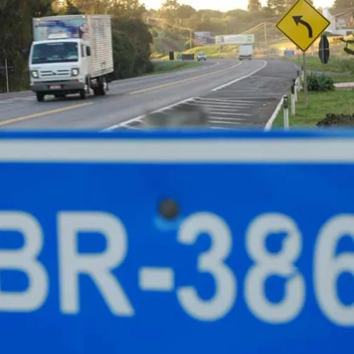 Obras provocam desvio de tráfego na BR-386 em Lajeado