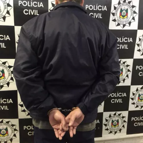 Homem vai cumprir uma pena de 10 anos e 6 meses de reclusão. Foto: Polícia Civil/Divulgação