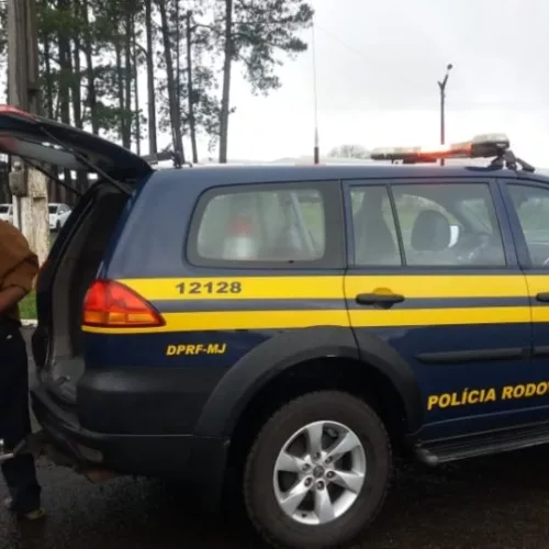 Além da multa de R$ 2.934,70, o motorista foi preso em flagrante pelo crime de embriaguez ao volante. Foto: Divulgação/PRF