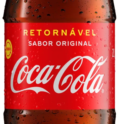 Garrafa Universal retornável Coca-Cola. Foto: Divulgação