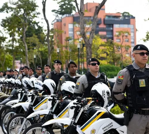 Policiamento ostensivo foi reforçado e operações estratégicas realizadas. Foto: Rodrigo Ziebell/SSP