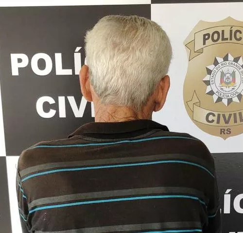 Idoso tem 70 anos. Foto: Divulgação/Polícia Civil 