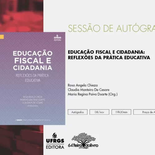 O livro é uma compilação do material ministrado no Curso de Educação Fiscal e Cidadania. Foto: Divulgação