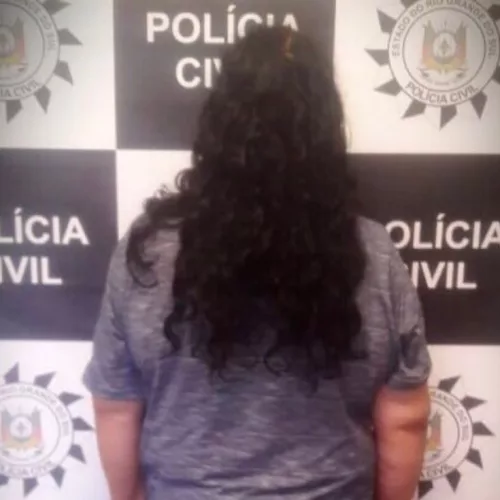 Mulher teve a identidade preservada. Foto: Polícia Civil/Divulgação 