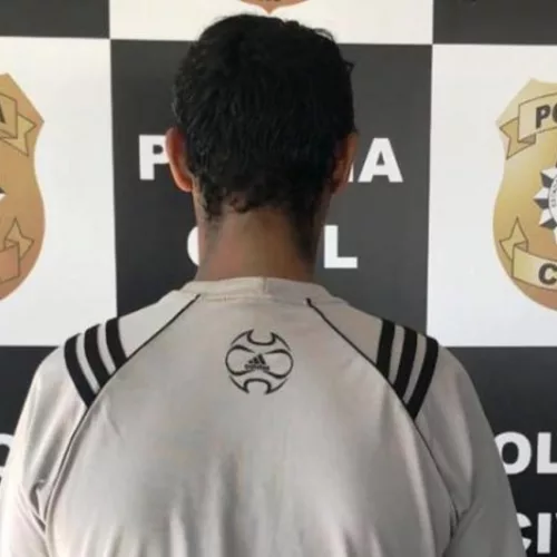 Identidade do homem não foi divulgada. Foto: Polícia Civil/Divulgação 
