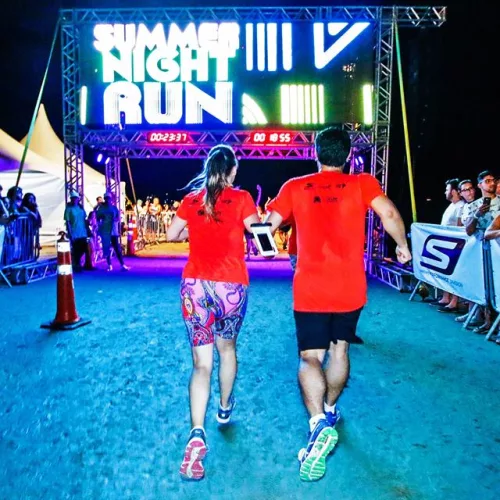 Em 2018, a Summer Night Run reuniu mais de 2,3 mil corredores. Foto: Divulgação 
