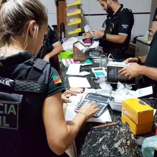 Foram cumpridos 20 mandados de busca e apreensão em Taquara, Canoas e Tramandaí. Foto: Divulgação/Polícia Civil 