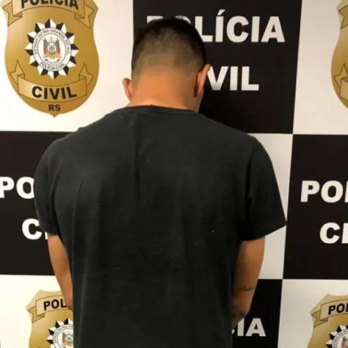  Edison da Luz foi preso em Santa Catarina. Foto: Divulgação/Polícia Civil 