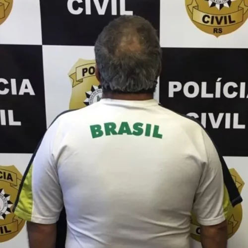 A identidade do suspeito não foi divulgada. Foto: Divulgação/Polícia Civil 