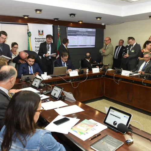 Reunião extraordinária aconteceu nesta terça-feira. Foto: Vinicius Reis/Divulgação