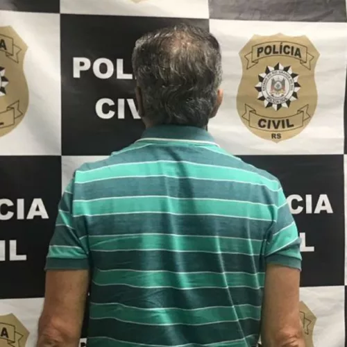 A identidade do homem não foi divulgada. Foto: Divulgação/Polícia Civil