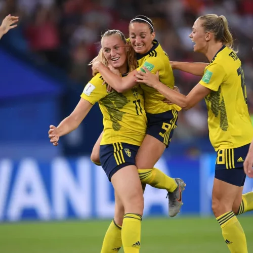 Suecas eliminaram a seleção do Canadá. Foto:  Getty Images