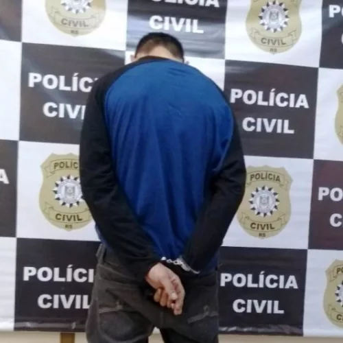 A identidade do homem não foi divulgada. Foto: Divulgação/Policia Civil
