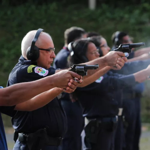 Decreto permite o uso de armas mais potentes pela Guarda Municipal. Foto: Joel Vargas/PMPA