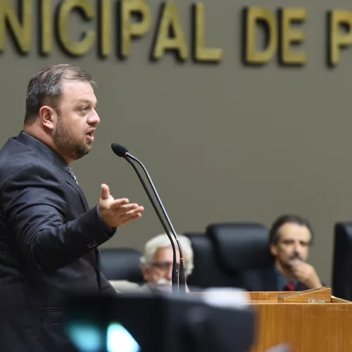 Vereador André Carús. Foto: Ederson Nunes/CMPA