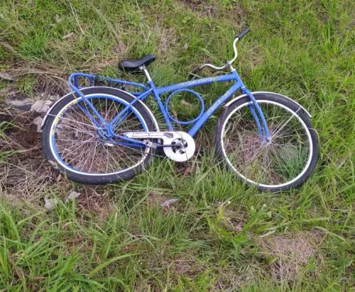O ciclista acabou morrendo a caminho do hospital. Foto: Divulgação/Corpo dos Bombeiros 