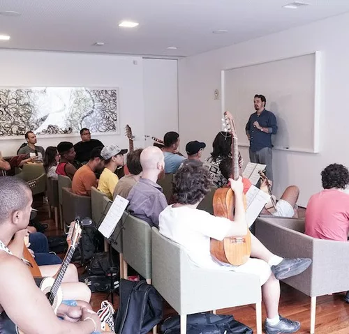 Projeto de educação musical oferece cursos no Instituto Ling e no Multipalco do Theatro São Pedro. Foto:  Tom Silveira/Divulgação 