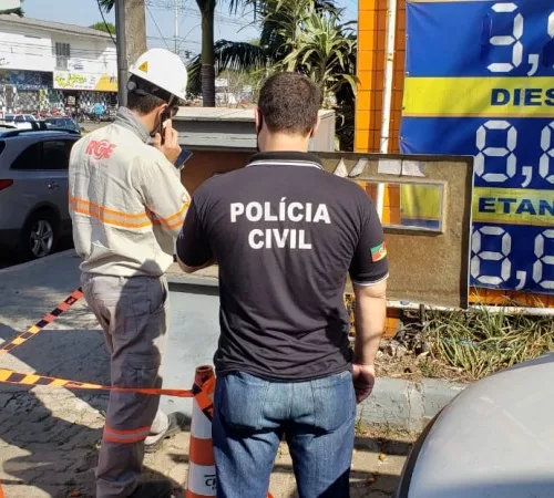 Operação em Canoas foi conjunta. Foto: Divulgação/Polícia Civil 