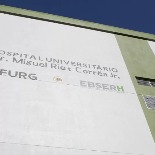 Fachada do Hospital Universitário da FURG. Foto: HU-Furg/Ebserh/Divulgação (Arquivo)