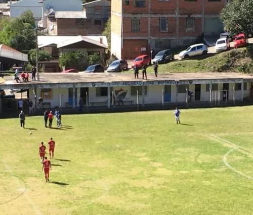 Jogo de futebol foi realizado em Santa Corona. Foto: Divulgação/Guarda Municipal de Caxias do Sul