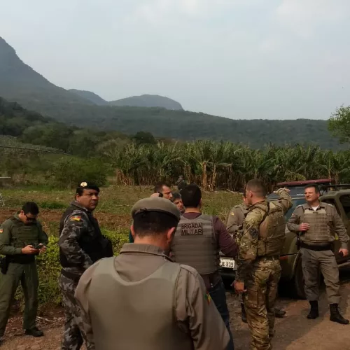 Uma operação conjunta foi realiza para localizar criminosos. Foto: Divulgação/BOPE