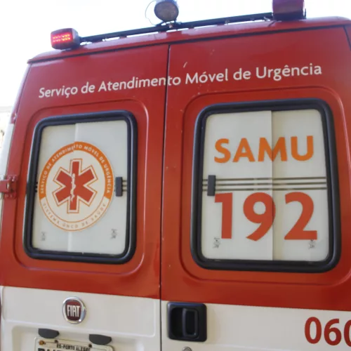 Ambulância do Samu. Foto: SMS / PMPA 