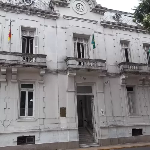 Sede da Prefeitura de Santana do Livramento. Foto: Prefeitura de Santana do Livramento / Divulgação