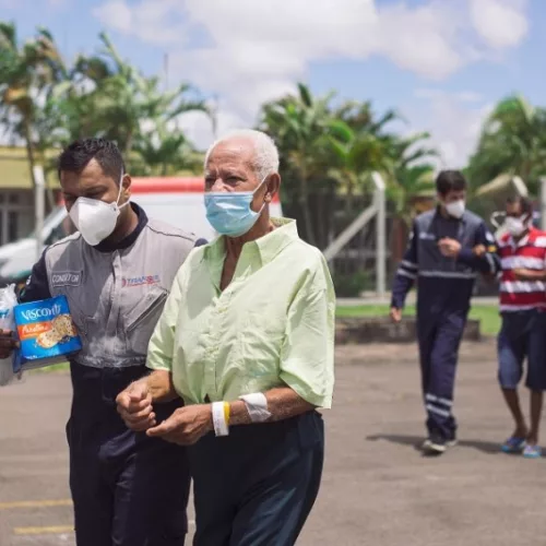 Pacientes de Rondônia foram tratados nos hospitais de Clínicas e Vila Nova, na Capital. Foto: Maurício Tonetto / Palácio Piratini