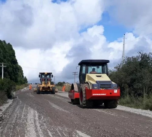 O acesso a Pedras Altas terá 11 quilômetros de asfalto renovado - Foto: Divulgação Daer