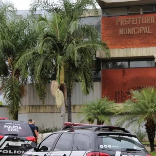 equipes da Brigada Militar, Polícia Civil e Guarda Municipal estão no local. Foto: Divulgação/Prefeitura de Esteio