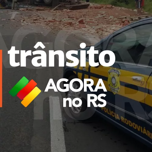 Tráfego é liberado após queda de postes na BR-471, em Rio Pardo