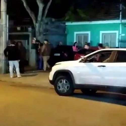 Agentes encerraram festa na Rua Castro Alves. Foto: Divulgação/Guarda Municipal de Porto Alegre