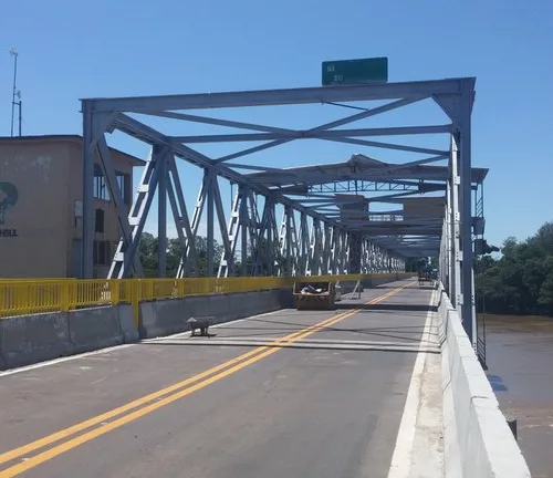 Ponte do Fandango passou por reformas em 2018 e manutenção em 2020. Foto: Comunicação Social / DNIT