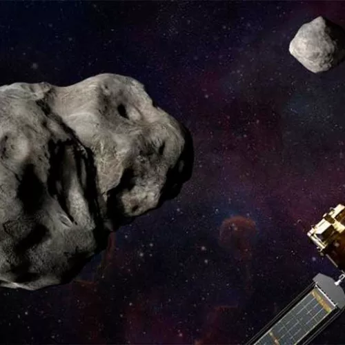 Sonda se chocará com asteroide para desviar seu curso. Foto: Divulgação/Nasa