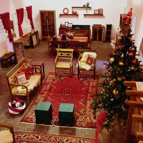Casa do Papai Noel no Museu do Trabalho