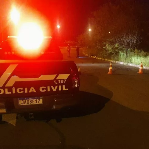 Local onde mulher foi encontrada morta em São Leopoldo. Foto: Polícia Civil / Divulgação